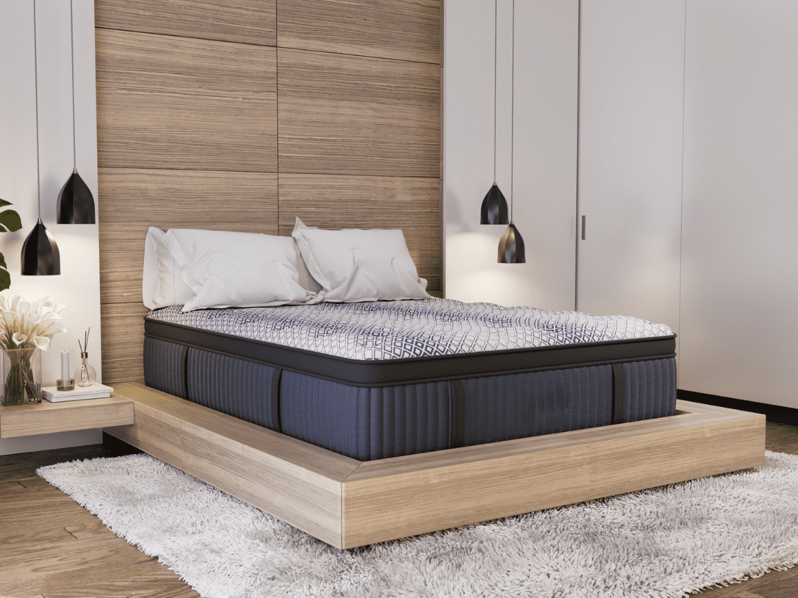 Apex 16" Luxury Gel Grid Latex Euro Top Hybrid Mattress