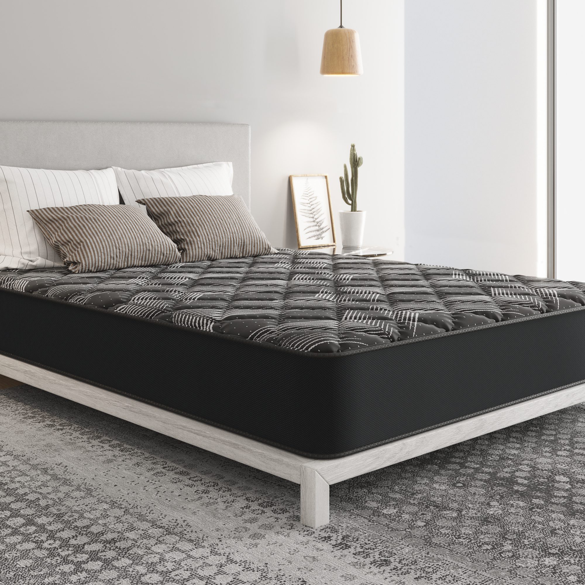 Bedrock 12" Super Firm Hybrid Mattress