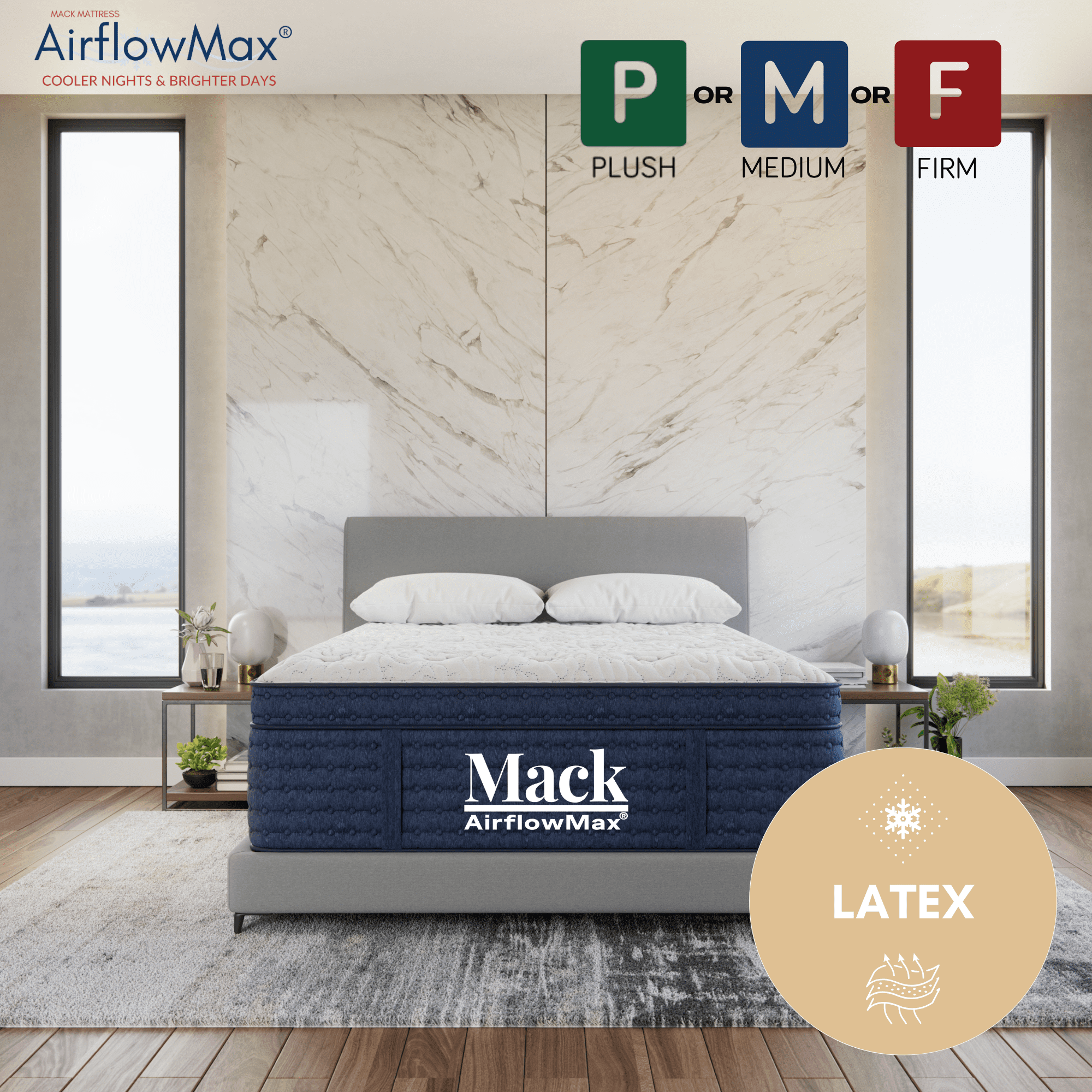 Horizon 16"  Luxury Latex Mattress - Image 5