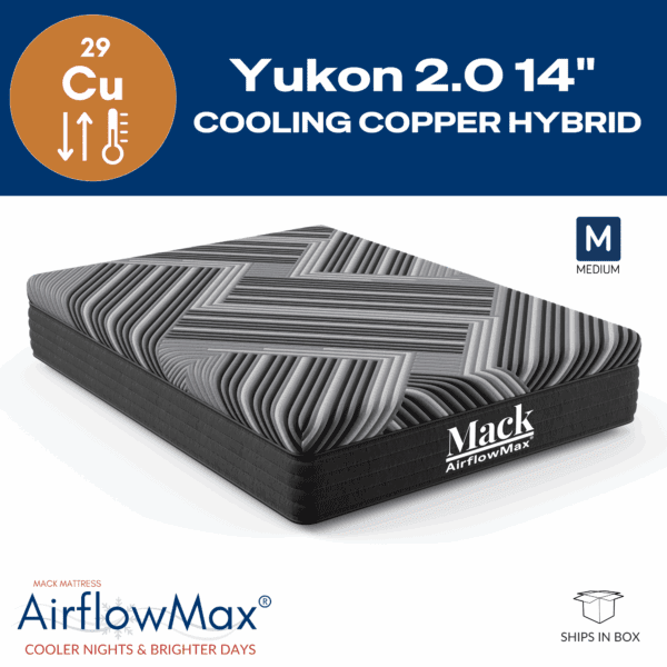 Yukon 2.0 14" Copper Hybrid Mattress