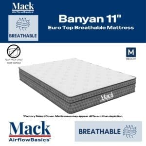 Banyan 11" Innerspring Euro Top Mattress