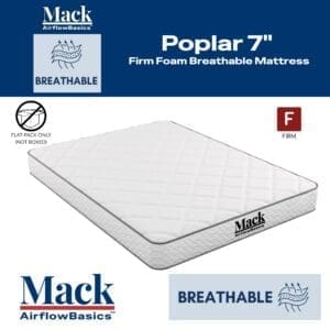 Poplar 7" Firm Foam Mattress